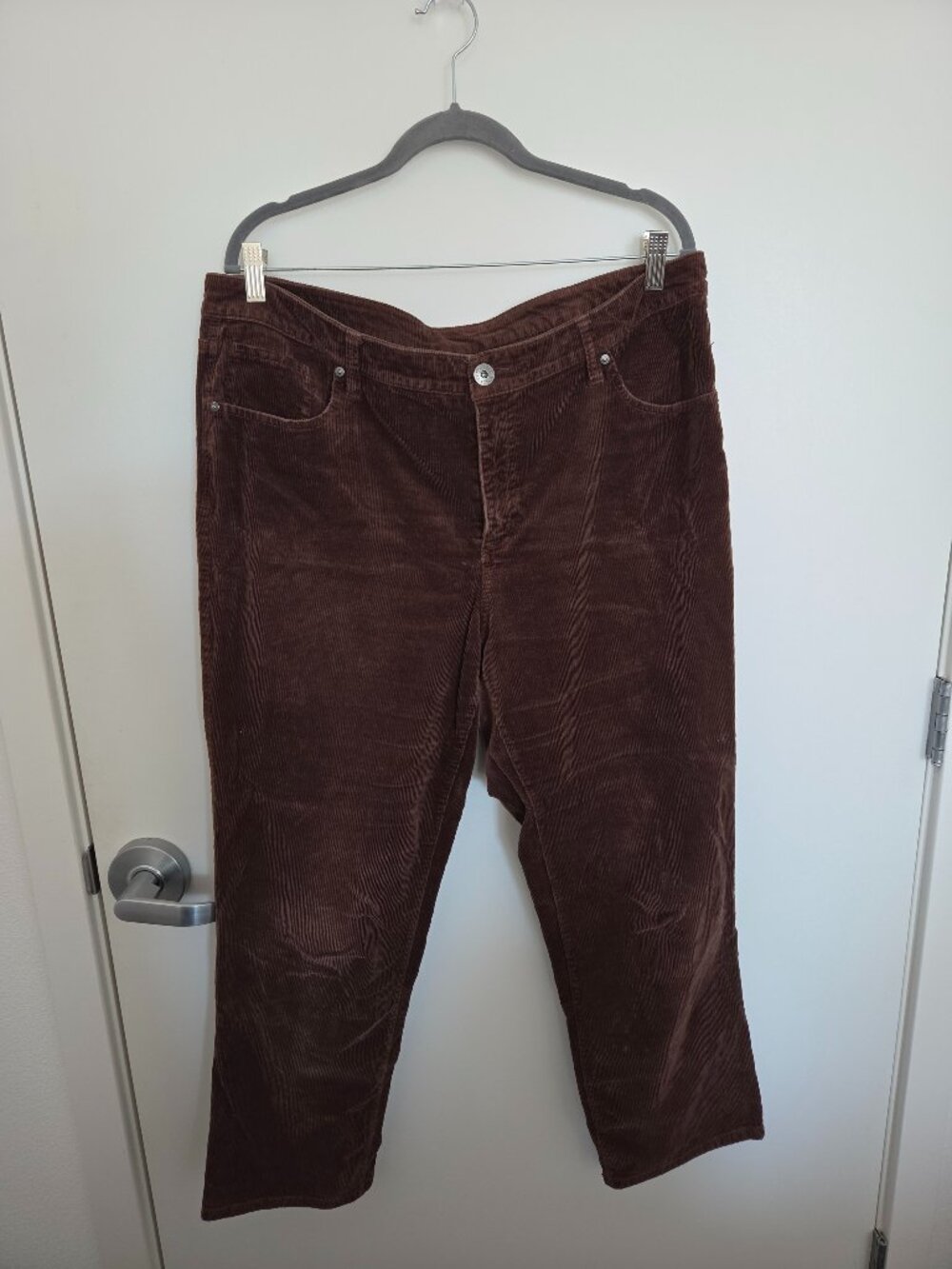 Brown Corduroy  pants - Size 16W